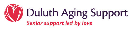 Duluth Aging Support horizontal logo.