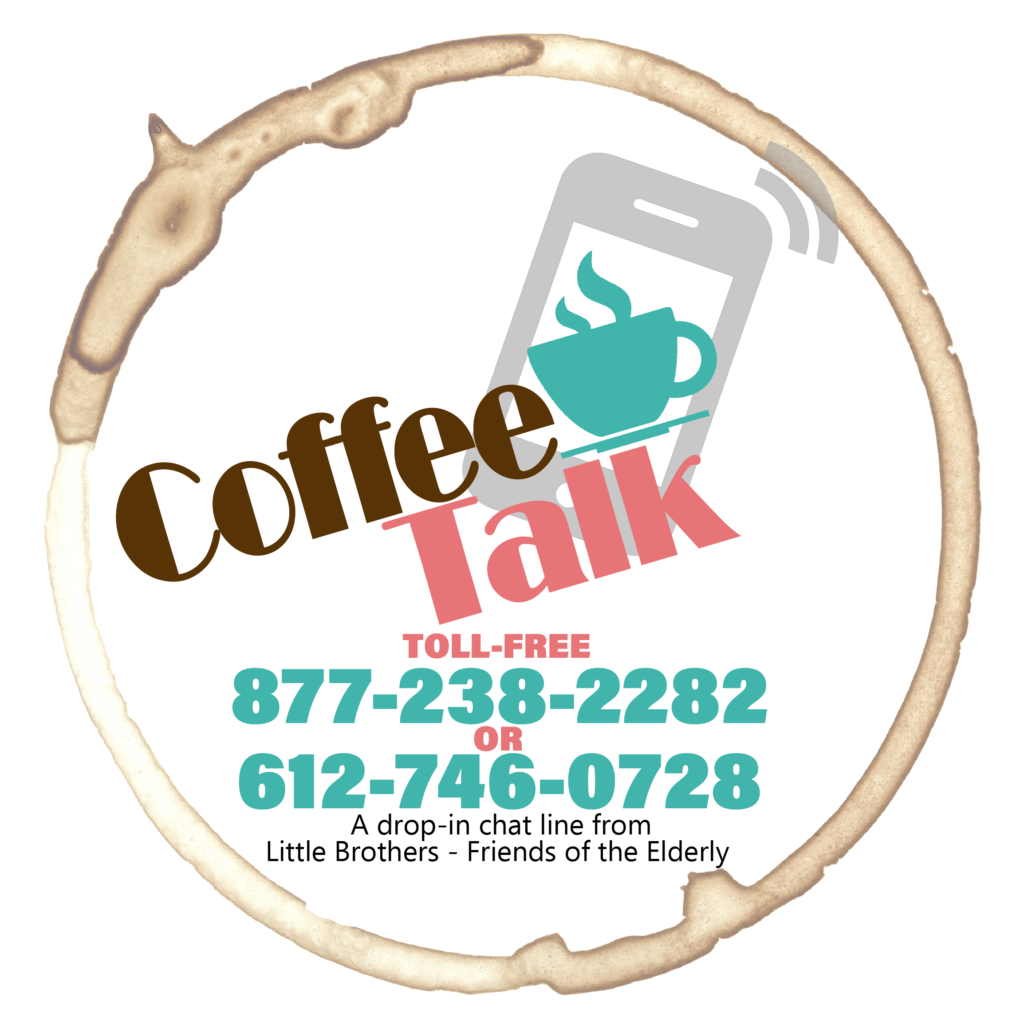 CoffeeTalk logo with phone numbers.
